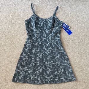 dead stock 90s shimmery dress ~